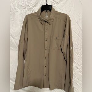 KUHL large shirt. Like new. Upscale outdoor shirt.